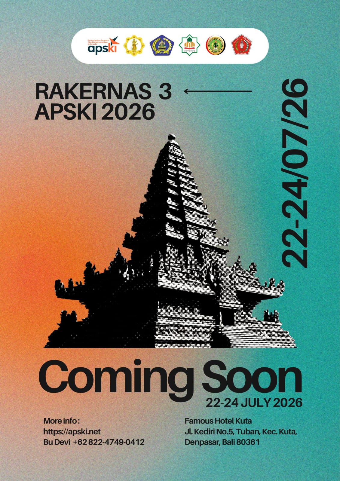 Rakernas 3 Bali Coming Soon
